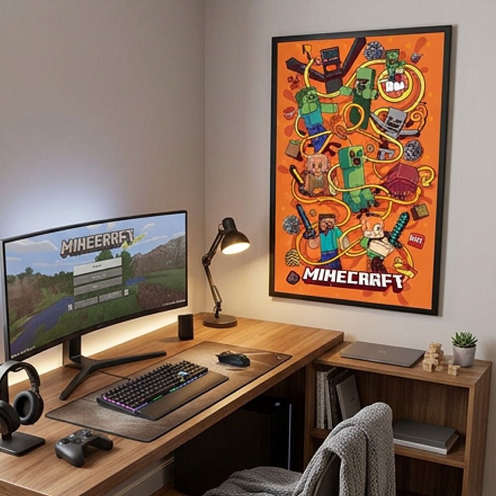 MINECRAFT｜ポスター｜公式ライセンス商品｜PGS