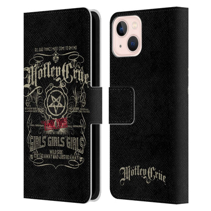 MOTLEY CRUE - (結成 45周年 ) - Tours / Girls Girls Girls レザー手帳型