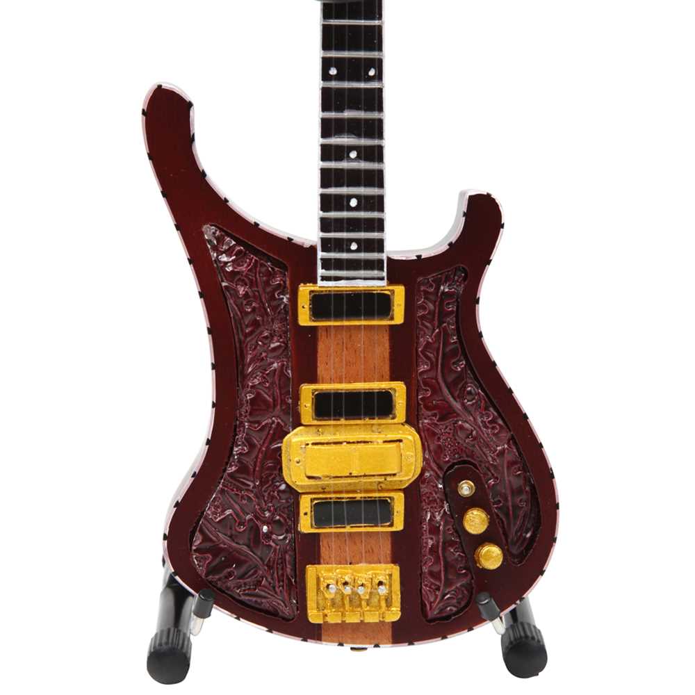 MOTORHEAD モーターヘッド - LEMMY CARVED BASS / ミニチュア楽器