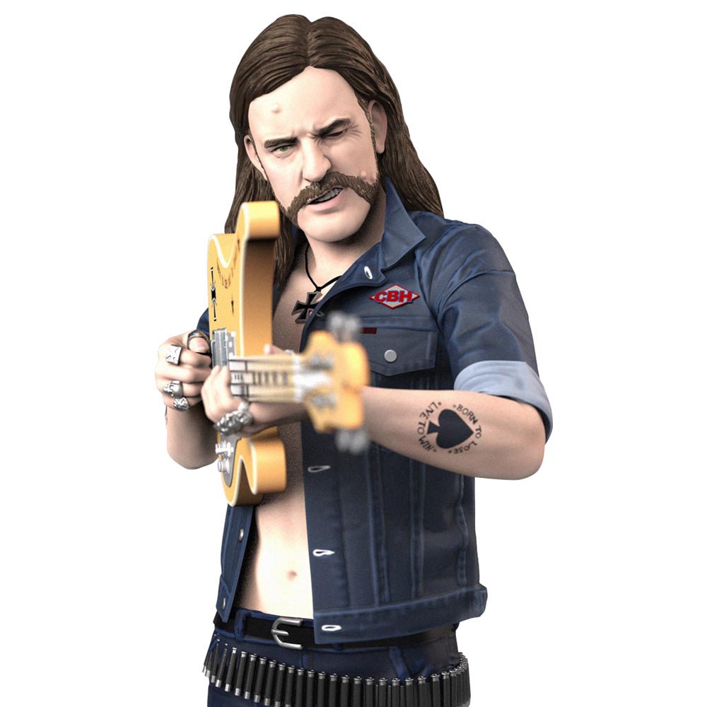 MOTORHEAD モーターヘッド - LEMMY CARVED BASS / ミニチュア楽器