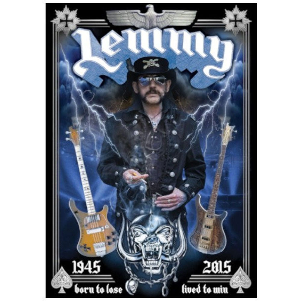 MOTORHEAD モーターヘッド - LEMMY CARVED BASS / ミニチュア楽器