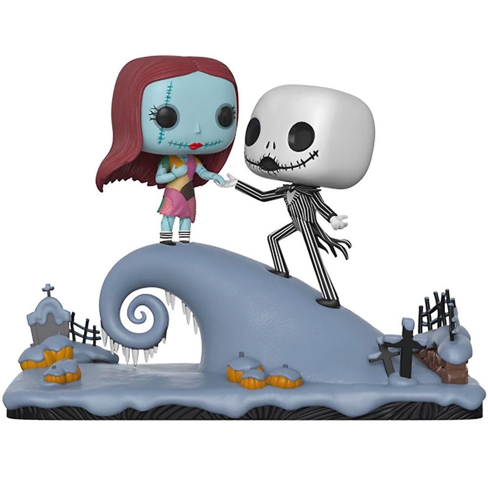 NIGHTMARE BEFORE CHRISTMAS - Jack and Sally on the Hill Funko Pop! Vinyl Figure Movie Moments