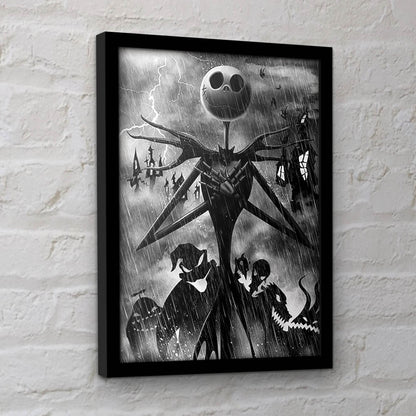 NIGHTMARE BEFORE CHRISTMAS｜インテリア額｜公式ライセンス商品｜PGS