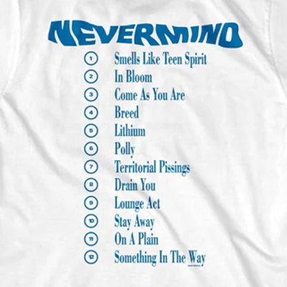 NIRVANA ニルヴァーナ (Nevermind 35周年 ) - Nevermind Album / バックプリントあり / Tシャツ / メンズ｜公式ライセンス商品｜PGS