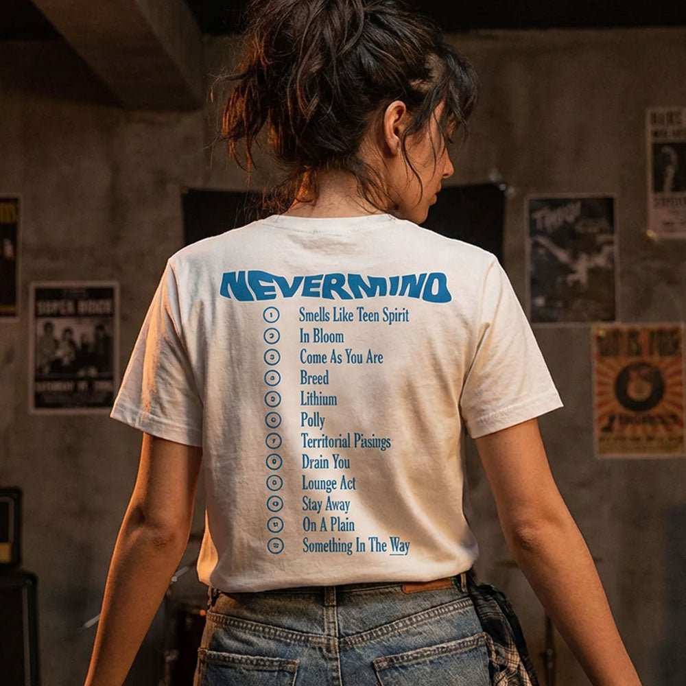 NIRVANA ニルヴァーナ (Nevermind 35周年 ) - Nevermind Album / バックプリントあり / Tシャツ / メンズ｜公式ライセンス商品｜PGS