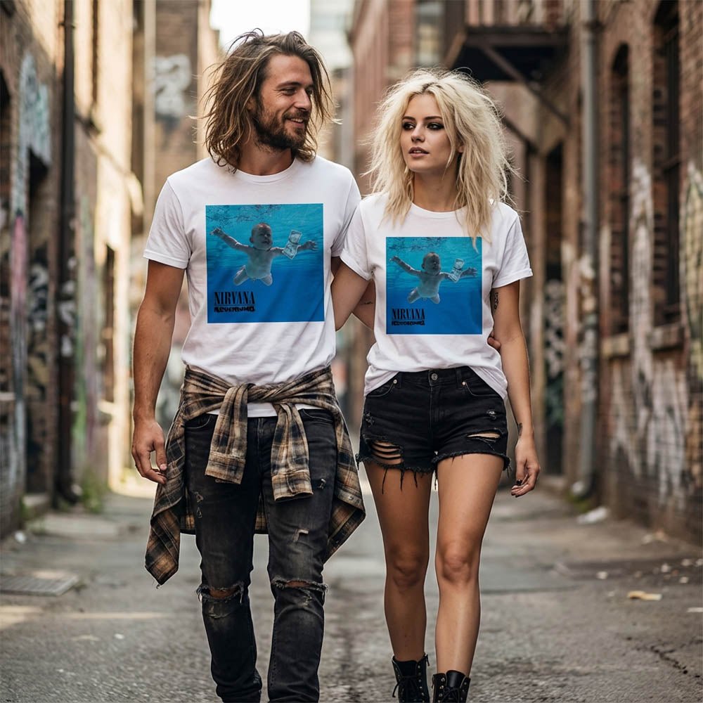 NIRVANA ニルヴァーナ (Nevermind 35周年 ) - Nevermind Album / バックプリントあり / Tシャツ / メンズ｜公式ライセンス商品｜PGS