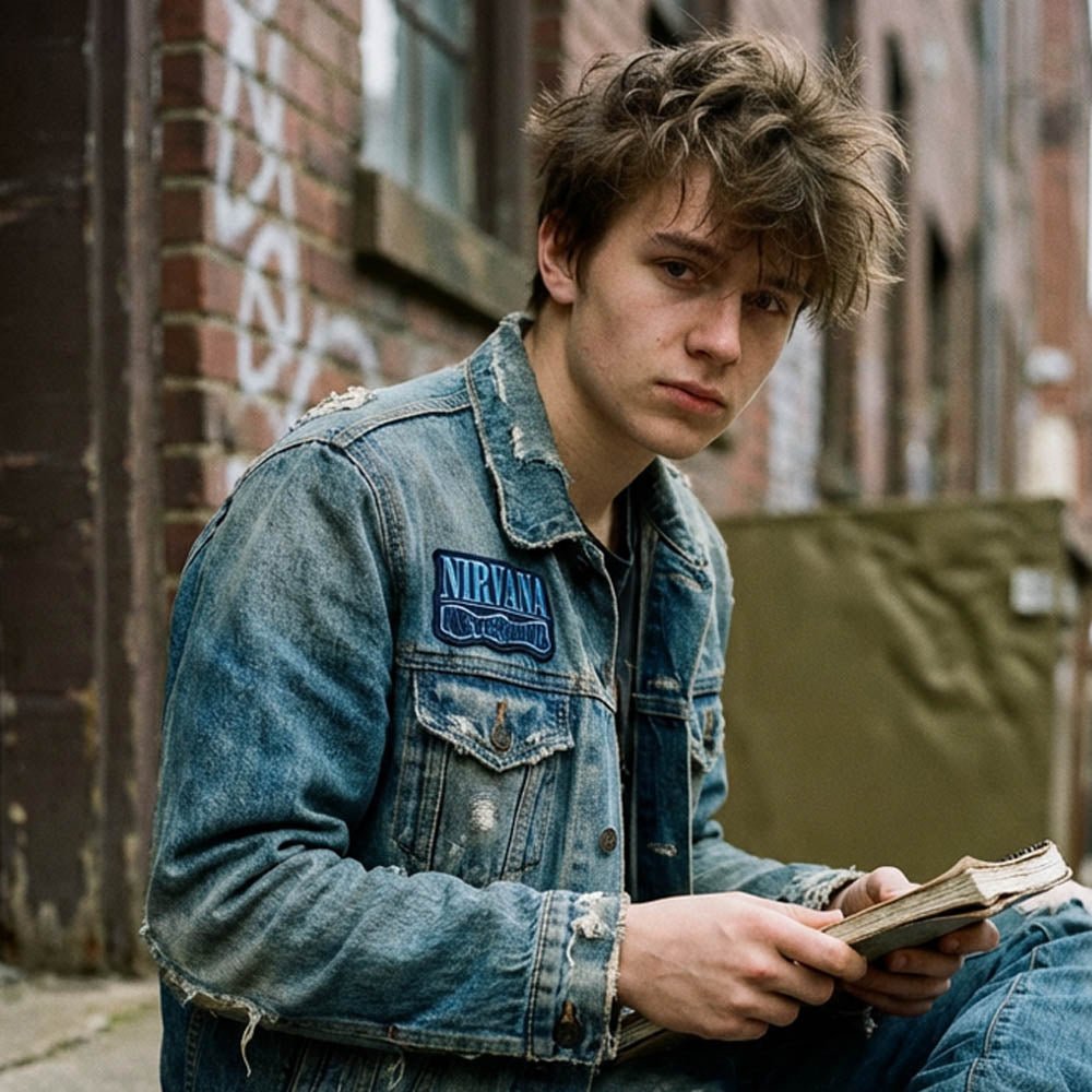 NIRVANA ニルヴァーナ (Nevermind 35周年 ) - Nevermind Wavy Cut - Out / ワッペン｜公式ライセンス商品｜PGS