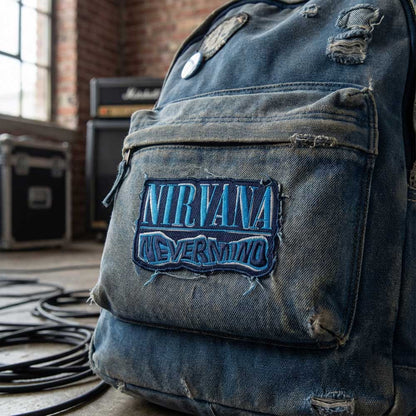 NIRVANA ニルヴァーナ (Nevermind 35周年 ) - Nevermind Wavy Cut - Out / ワッペン｜公式ライセンス商品｜PGS