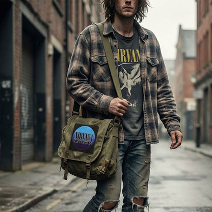 NIRVANA ニルヴァーナ (Nevermind 35周年 ) - Nevermind Wavy Logo / ワッペン｜公式ライセンス商品｜PGS