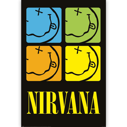 NIRVANA - (Nevermind 35周年 ) - Smiley Squares