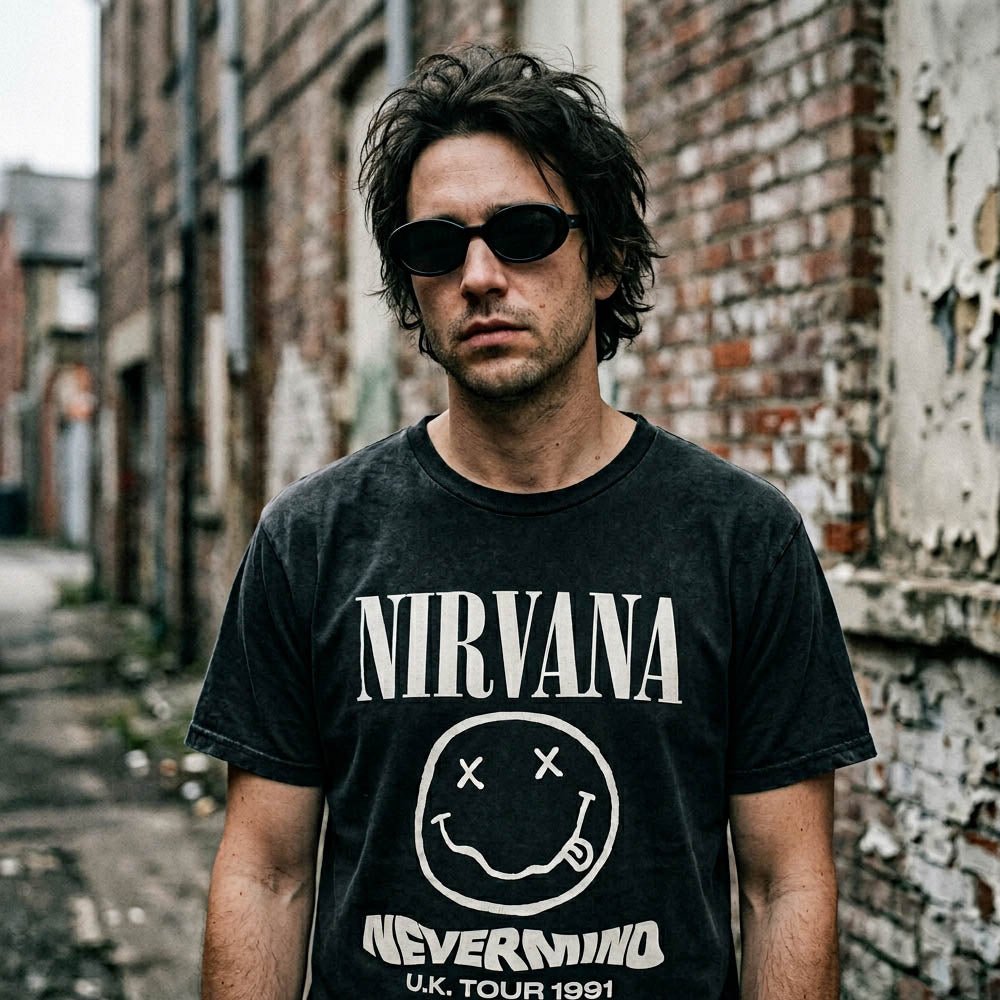 NIRVANA｜Tシャツ｜公式ライセンス商品｜PGS