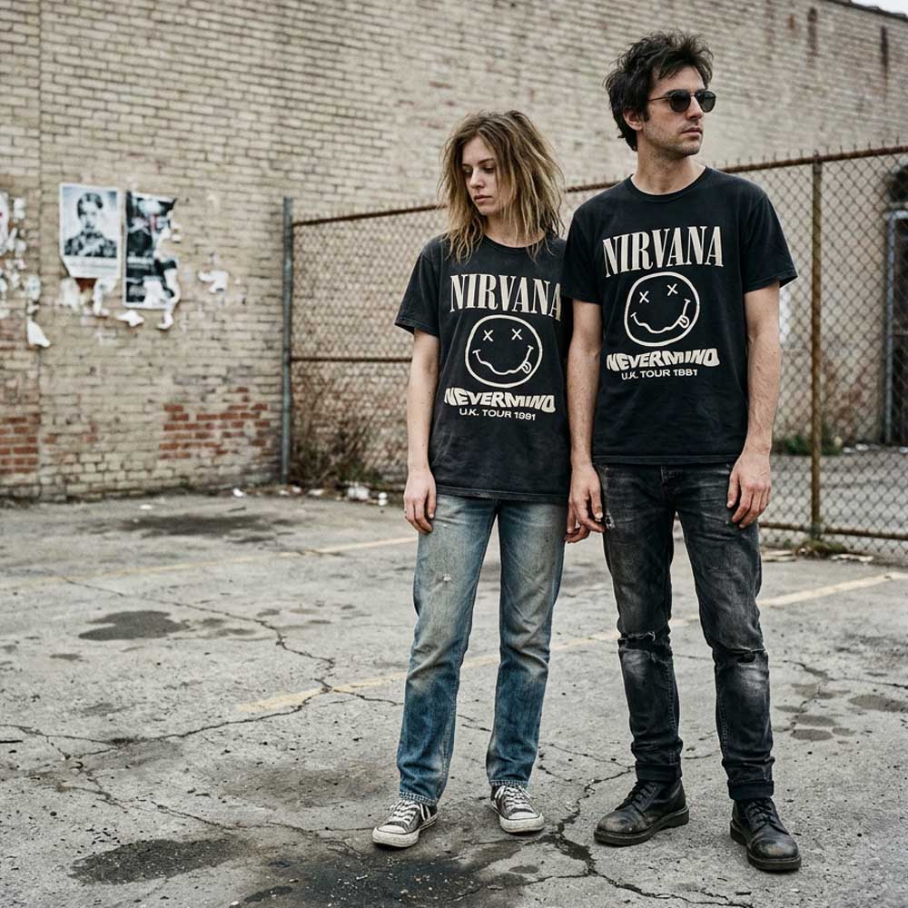 NIRVANA｜Tシャツ｜公式ライセンス商品｜PGS