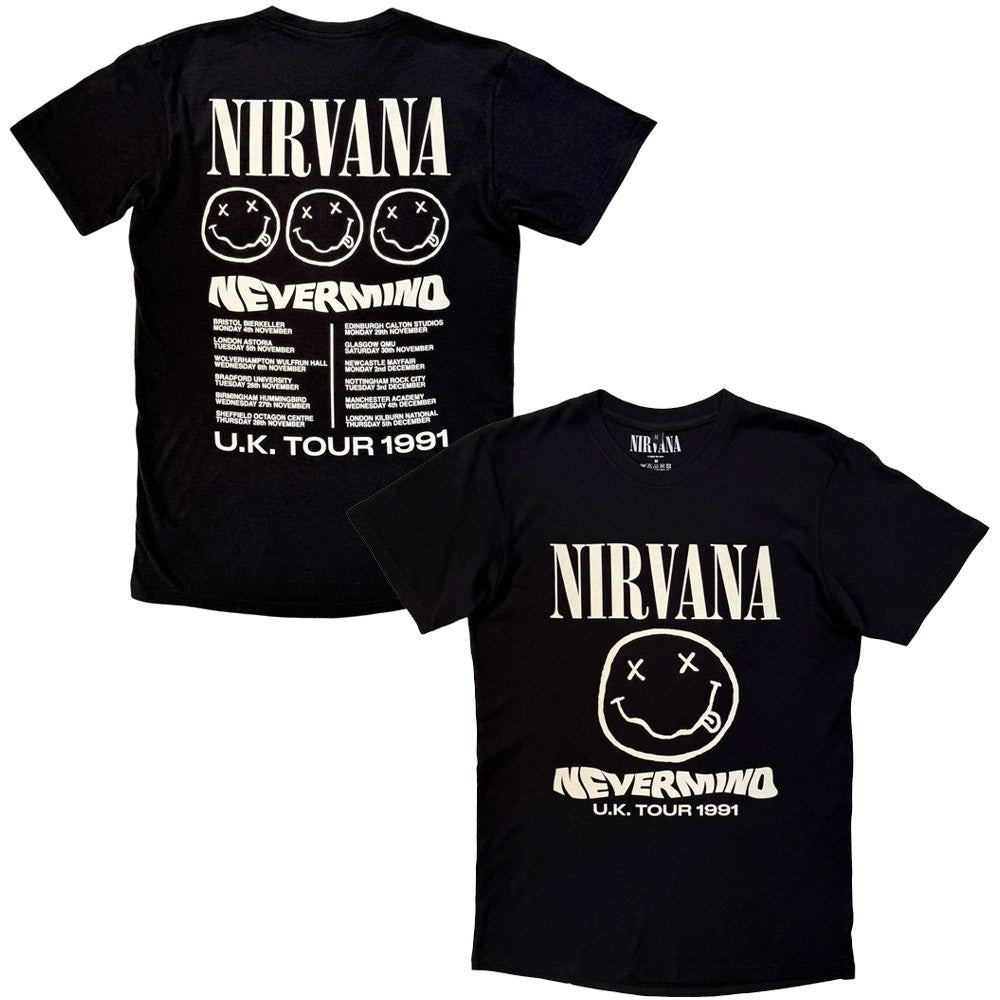 NIRVANA - (Nevermind 35周年 ) - Tour '91 / バックプリントあり / カーボンソフト加工