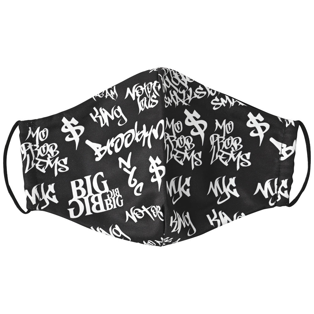 【廃番ラスト販売/特別価格】NOTORIOUS BIG ノートリアスBIG - Grafitti / ファッション・マスク｜公式ライセンス商品｜PGS