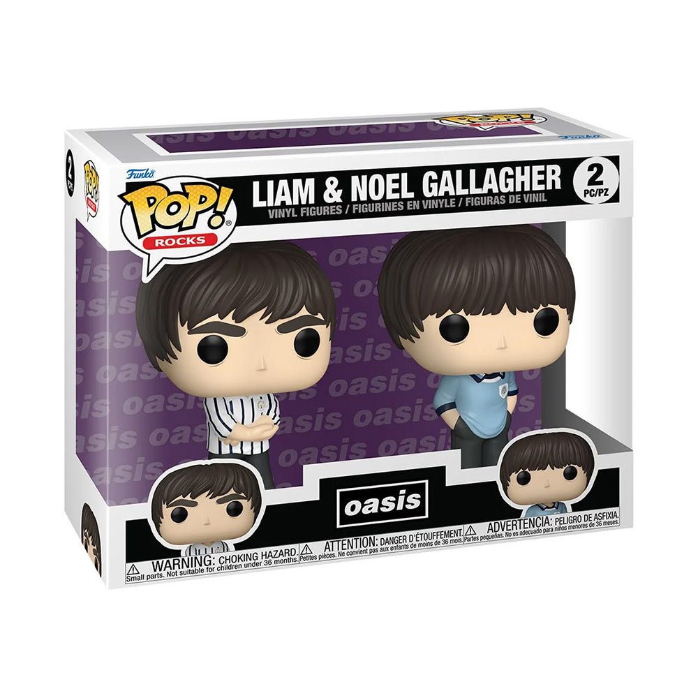 【予約商品】 OASIS オアシス (結成 35周年 ) - Liam and Noel Gallagher Funko Pop! Vinyl Figure 2 - Pack / フィギュア・人形｜公式ライセンス商品｜PGS