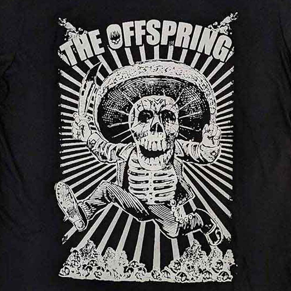 90s THE OFFSPRING メキシカンスカル プリント Tシャツ OFFSPRING オフスプリング - Jumping Skeleton / Tシャツ / メンズ