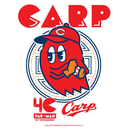 PAC - MAN パックマン - パックマン生誕40周年限定商品 / カープ×パックマンコラボ / ハイブリッドハンドタオル / ブリンキー / タオル｜公式ライセンス商品｜PGS