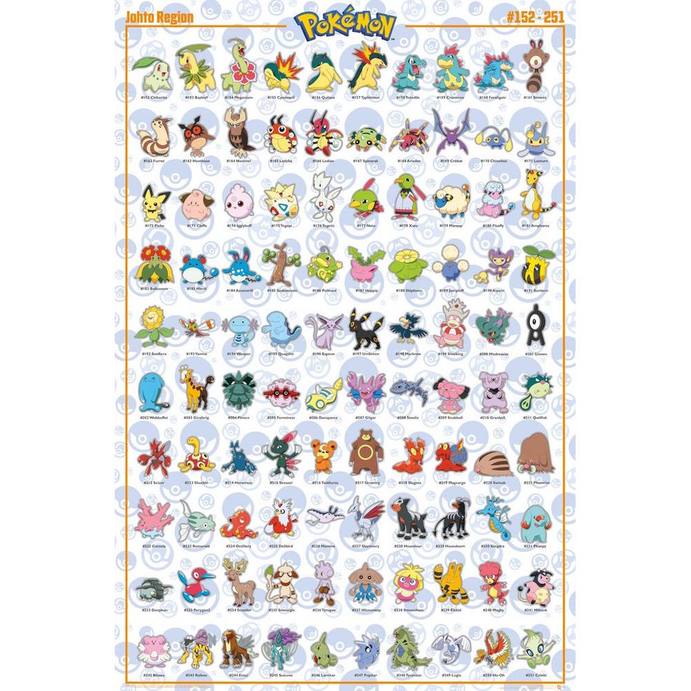 POKEMON - (30周年 ) - JOHTO