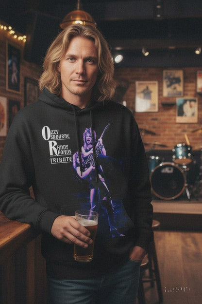 [Pre-order] OZZY OSBOURNE (Tribute) - RANDY RHOADS TRIBUTE HOODIE Limited Edition / Hoodie / Men's