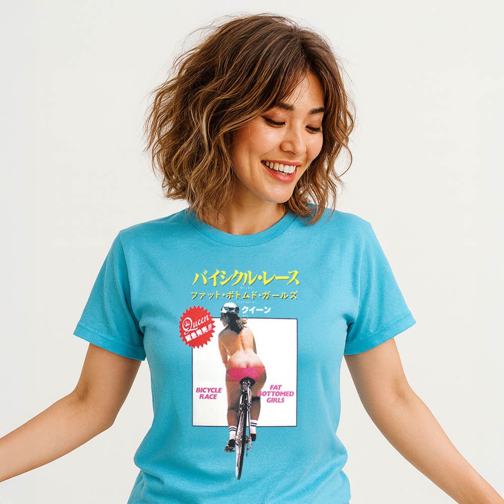 QUEEN クイーン (フレディ 生誕 80年 ) - Fat Bottomed Girls / Tシャツ / メンズ｜公式ライセンス商品｜PGS