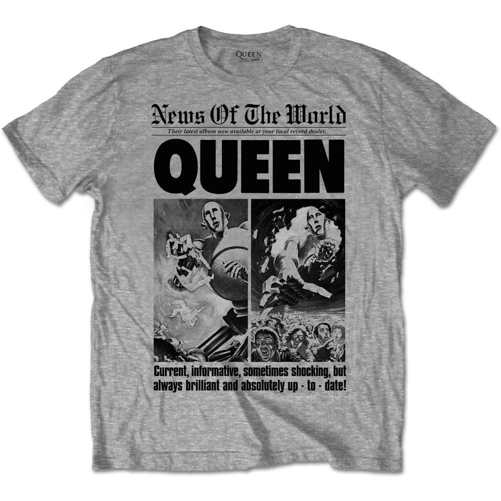 QUEEN - (フレディ 生誕 80年 ) - NEWS OF THE WORLD 40TH FRONT PAGE 40周年記念デザイン