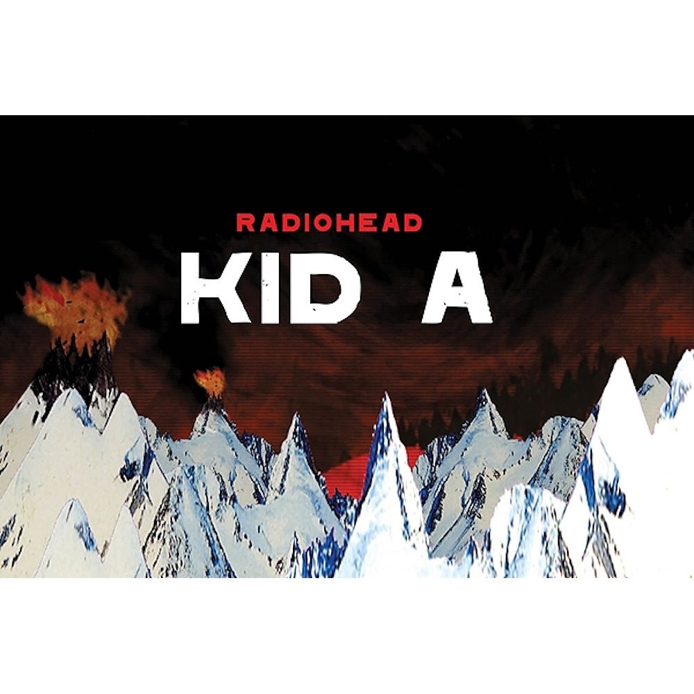 【額縁付き】Kid A Radiohead レディオヘッドA2ポスター Radiohead レディオヘッド』2000年フランスでのアルバム「KID A