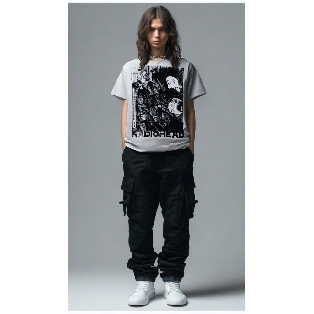 RADIOHEAD レディオヘッド (結成 35周年 ) - Scribble / オーガニックコットン / Tシャツ / メンズ｜公式ライセンス商品｜PGS