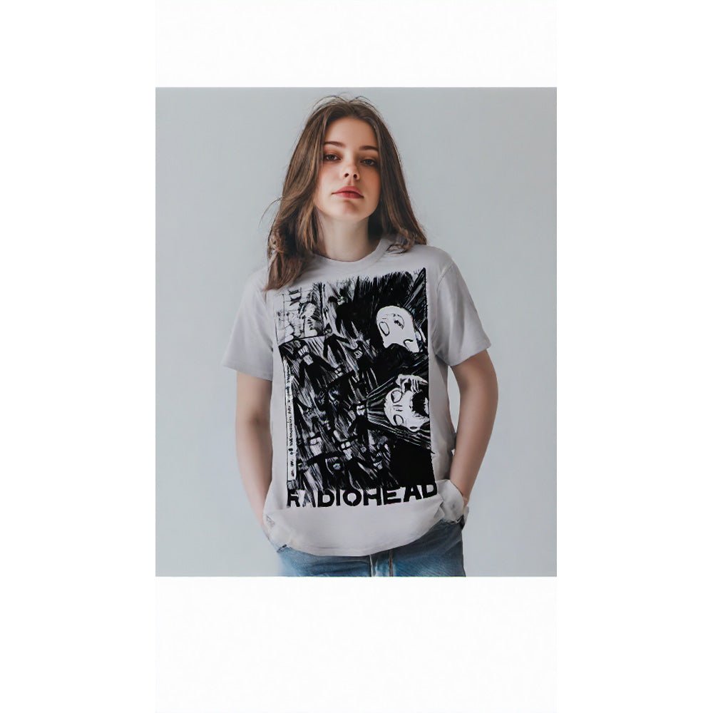 RADIOHEAD レディオヘッド (結成 35周年 ) - Scribble / オーガニックコットン / Tシャツ / メンズ｜公式ライセンス商品｜PGS