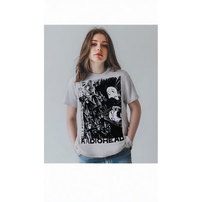 RADIOHEAD レディオヘッド (結成 35周年 ) - Scribble / オーガニックコットン / Tシャツ / メンズ｜公式ライセンス商品｜PGS