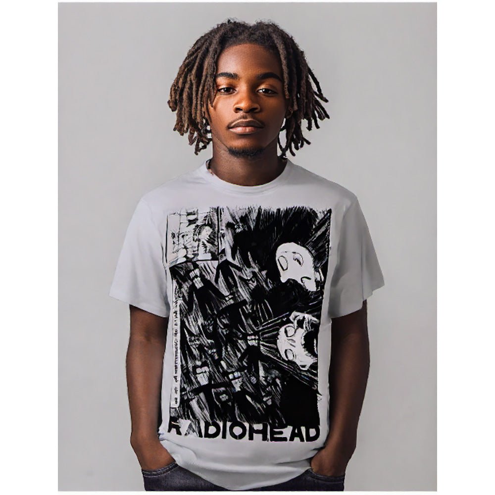 新品レディオヘッド RADIOHEAD Tシャツ Radiohead / レディオヘッド - GAWPS Tシャツ(オレンジ) | Tシャツ