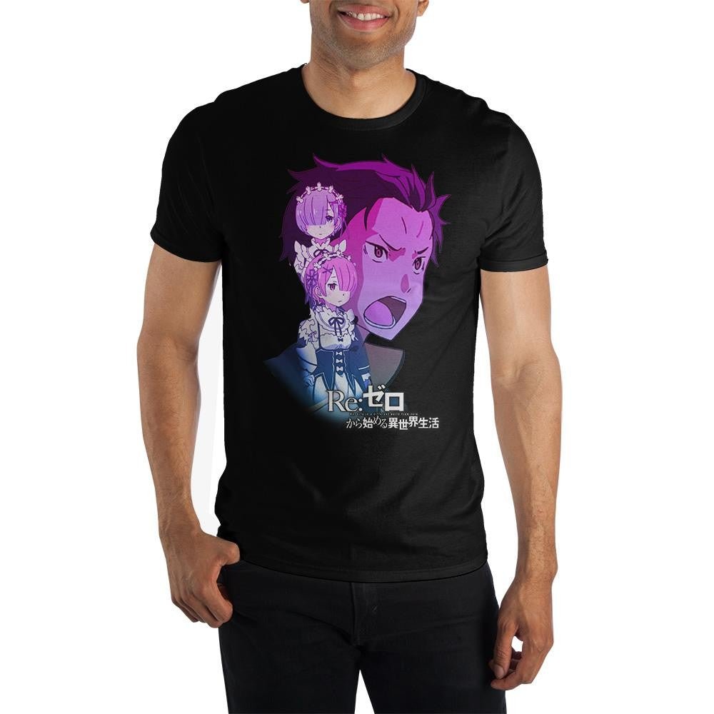RE:ZERO Re:ゼロから始める異世界生活 - エミリア / Tシャツ / メンズ