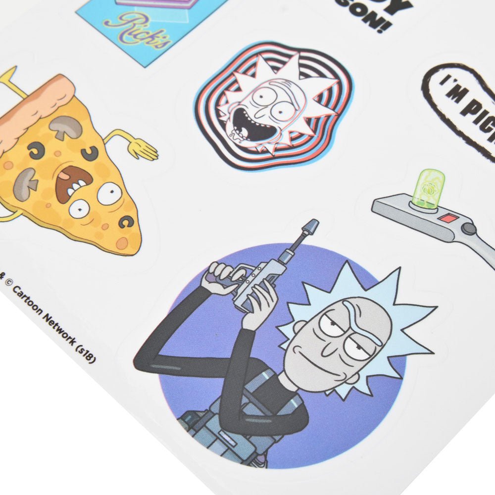RICK AND MORTY リックアンドモーティ - Adventures / Tech Sticker（30種類） / ステッカー｜公式ライセンス商品｜PGS