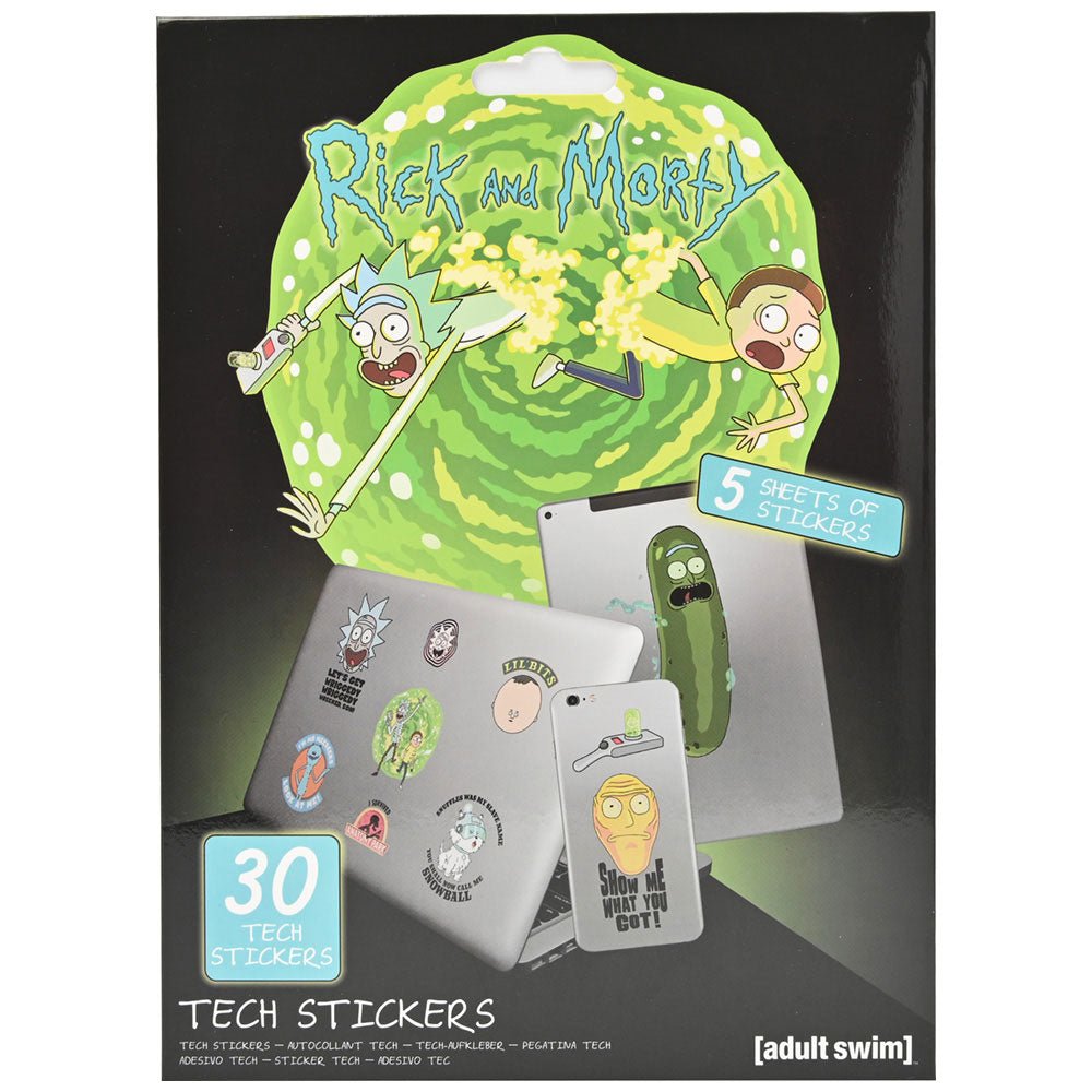 RICK AND MORTY リックアンドモーティ - Adventures / Tech Sticker（30種類） / ステッカー｜公式ライセンス商品｜PGS