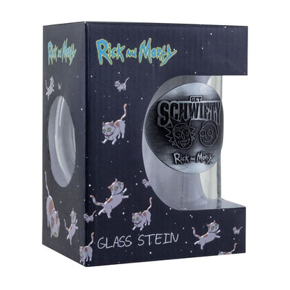 RICK AND MORTY リックアンドモーティ - Get Schwifty ビールジョッキ / 食器・グラス｜公式ライセンス商品｜PGS