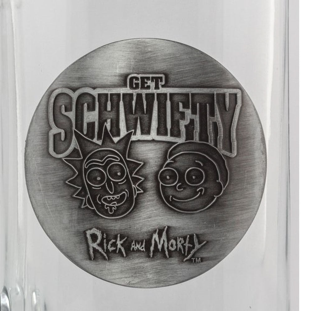 RICK AND MORTY リックアンドモーティ - Get Schwifty ビールジョッキ / 食器・グラス｜公式ライセンス商品｜PGS
