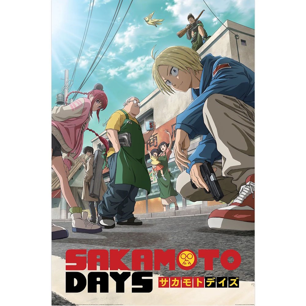 SAKAMOTO DAYS サカモト デイズ (4月 映画公開 ) - KEY ART / ポスター