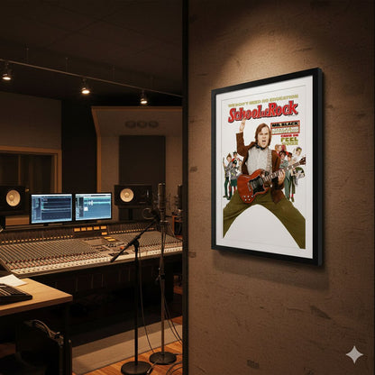 SCHOOL OF ROCK スクール・オブ・ロック - スクールオブロック/ 世界限定 / ポスター｜公式ライセンス商品｜PGS
