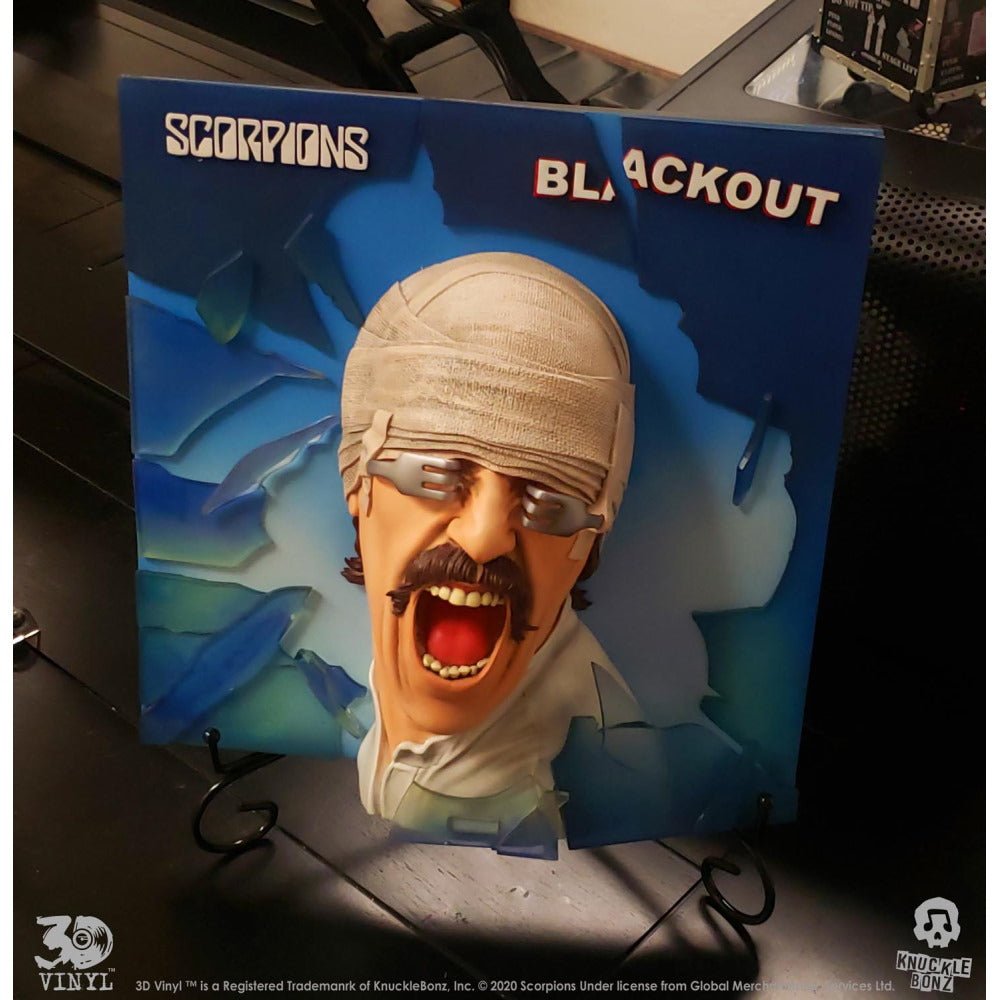 SCORPIONS スコーピオンズ - Blackout 3D Vinyl / 世界限定1982 / インテリア置物｜公式ライセンス商品｜PGS