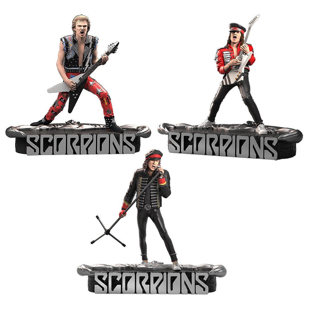 SCORPIONS スコーピオンズ - Rock Iconz Statue Bundle 3セット / 世界限定3000体 / スタチュー｜公式ライセンス商品｜PGS