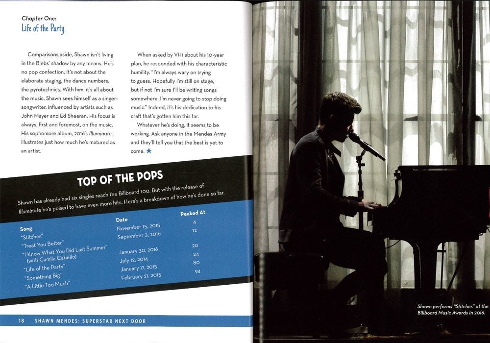 SHAWN MENDES ショーンメンデス - SUPERSTAR NEXT DOOR / 洋書 / 雑誌・書籍｜公式ライセンス商品｜PGS