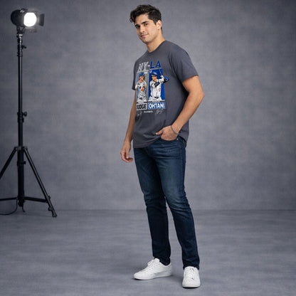【予約商品】 SHOHEI OHTANI 大谷翔平 (WBC 日本代表出場 ) - WBC 2026 開催記念｜JUDGE vs OHTANI｜日米MVP主砲対決｜MLBPA 正規ライセンス メモリアル数量限定 / Tシャツ / メンズ｜公式ライセンス商品｜PGS