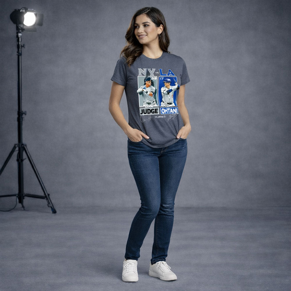 【予約商品】 SHOHEI OHTANI 大谷翔平 (WBC 日本代表出場 ) - WBC 2026 開催記念｜JUDGE vs OHTANI｜日米MVP主砲対決｜MLBPA 正規ライセンス メモリアル数量限定 / Tシャツ / メンズ｜公式ライセンス商品｜PGS