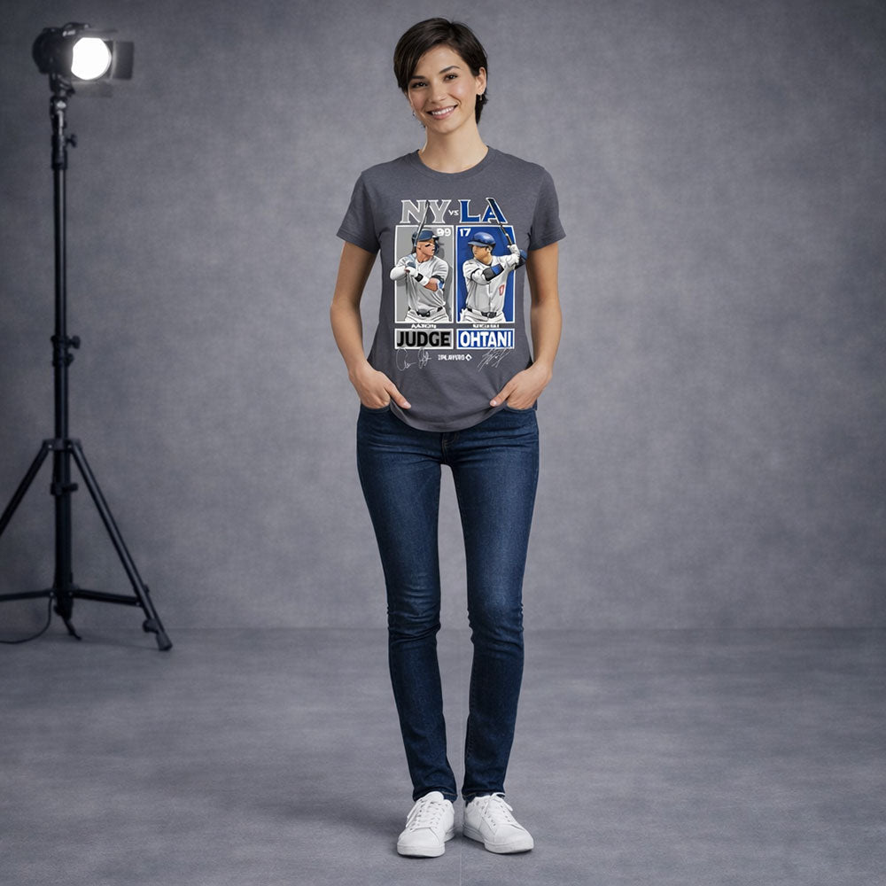 【予約商品】 SHOHEI OHTANI 大谷翔平 (WBC 日本代表出場 ) - WBC 2026 開催記念｜JUDGE vs OHTANI｜日米MVP主砲対決｜MLBPA 正規ライセンス メモリアル数量限定 / Tシャツ / メンズ｜公式ライセンス商品｜PGS