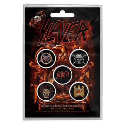 SLAYER - (結成 45周年 ) - Eagle / バッジ5個セット