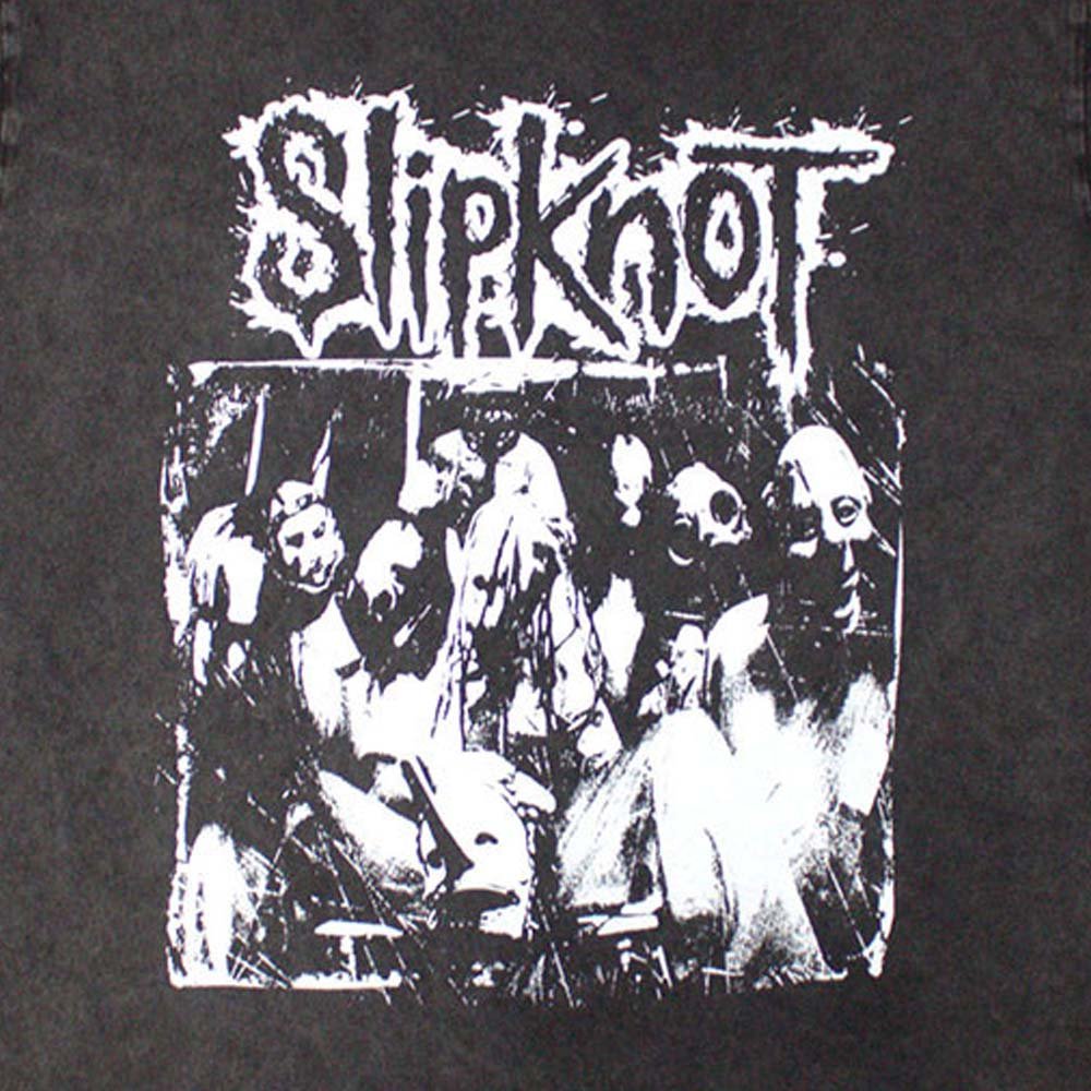 SLIPKNOT スリップノット - Album Splatter / Stone Wash / バックプリントあり / Tシャツ / メンズ｜公式ライセンス商品｜PGS