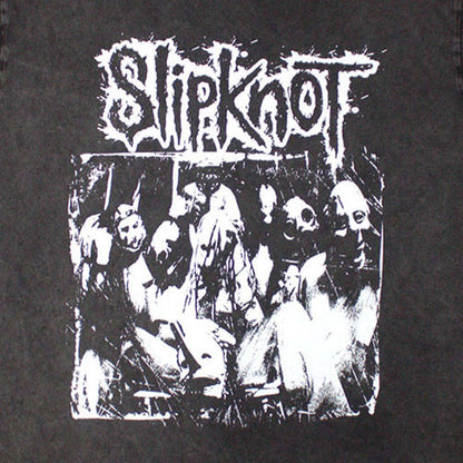 SLIPKNOT スリップノット - Album Splatter / Stone Wash / バックプリントあり / Tシャツ / メンズ｜公式ライセンス商品｜PGS
