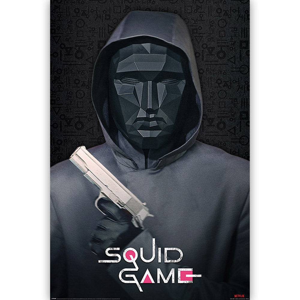 SQUID GAME イカゲーム - Mask Man / ポスター 【公式 / オフィシャル
