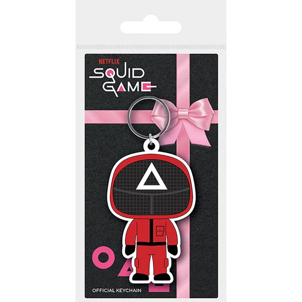 SQUID GAME - Triangle Guard / ラバー・キーリング