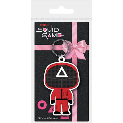 SQUID GAME - Triangle Guard / ラバー・キーリング