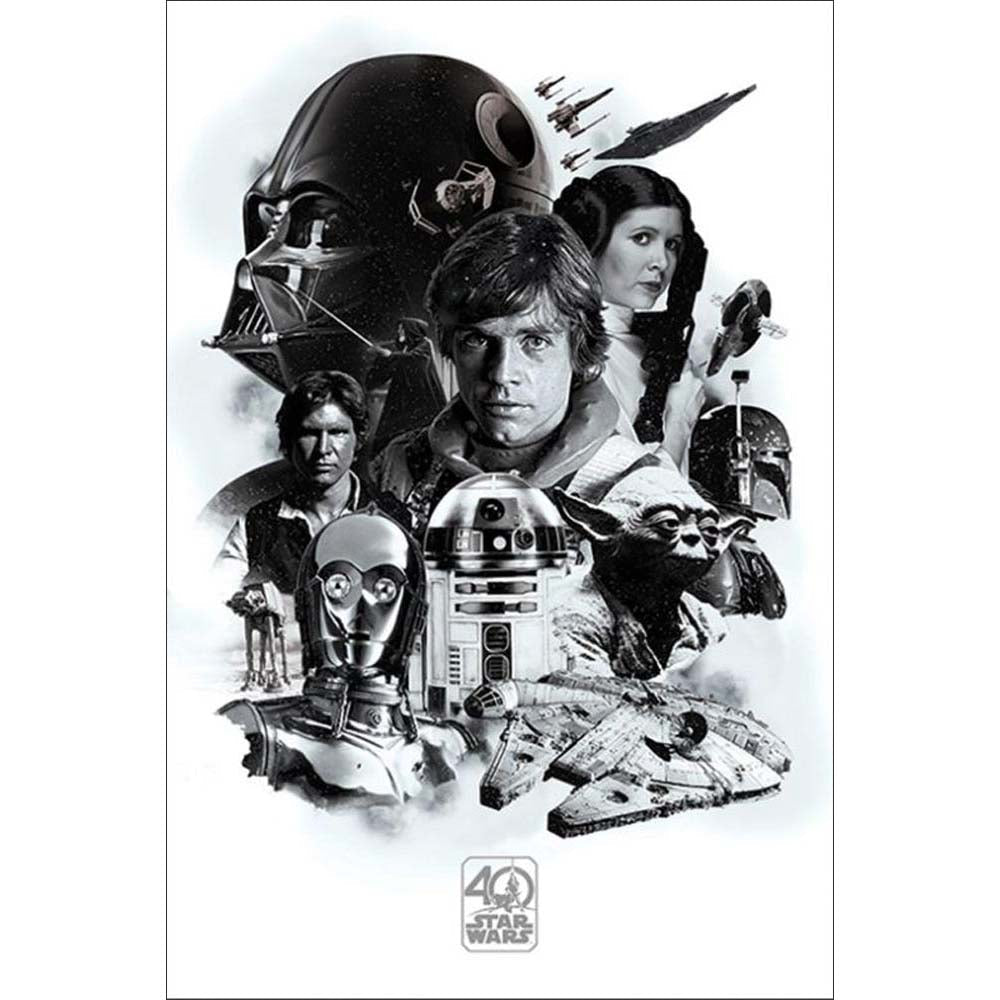 STAR WARS - (マンダロリアン・アンド・グローグー 5月22日 公開 ) - 40th Anniversary (Montage)
